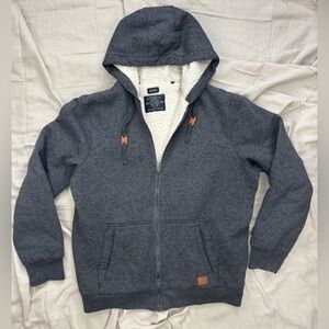 Buffalo Men's Gray Hooded Sweater size XL